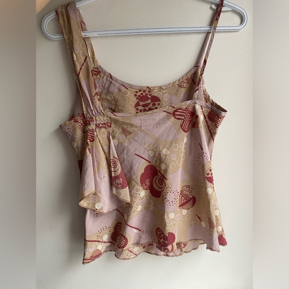 Fire trap silk tank top - Picture 2 of 4